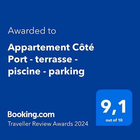 Cap'Nomad Studio Cote Port - Terrasse - Piscine - Parking Agde Zewnętrze zdjęcie