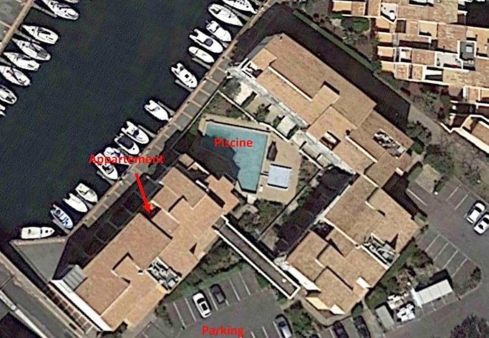 Cap'Nomad Studio Cote Port - Terrasse - Piscine - Parking Agde Zewnętrze zdjęcie